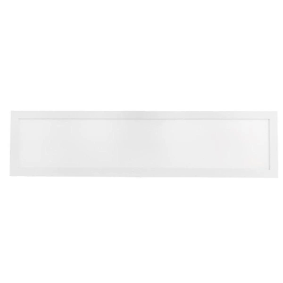 4ft LED Ceiling Light, Surface Mount Panel, 4200 Lumens, 30K|40K|50K, White Trim