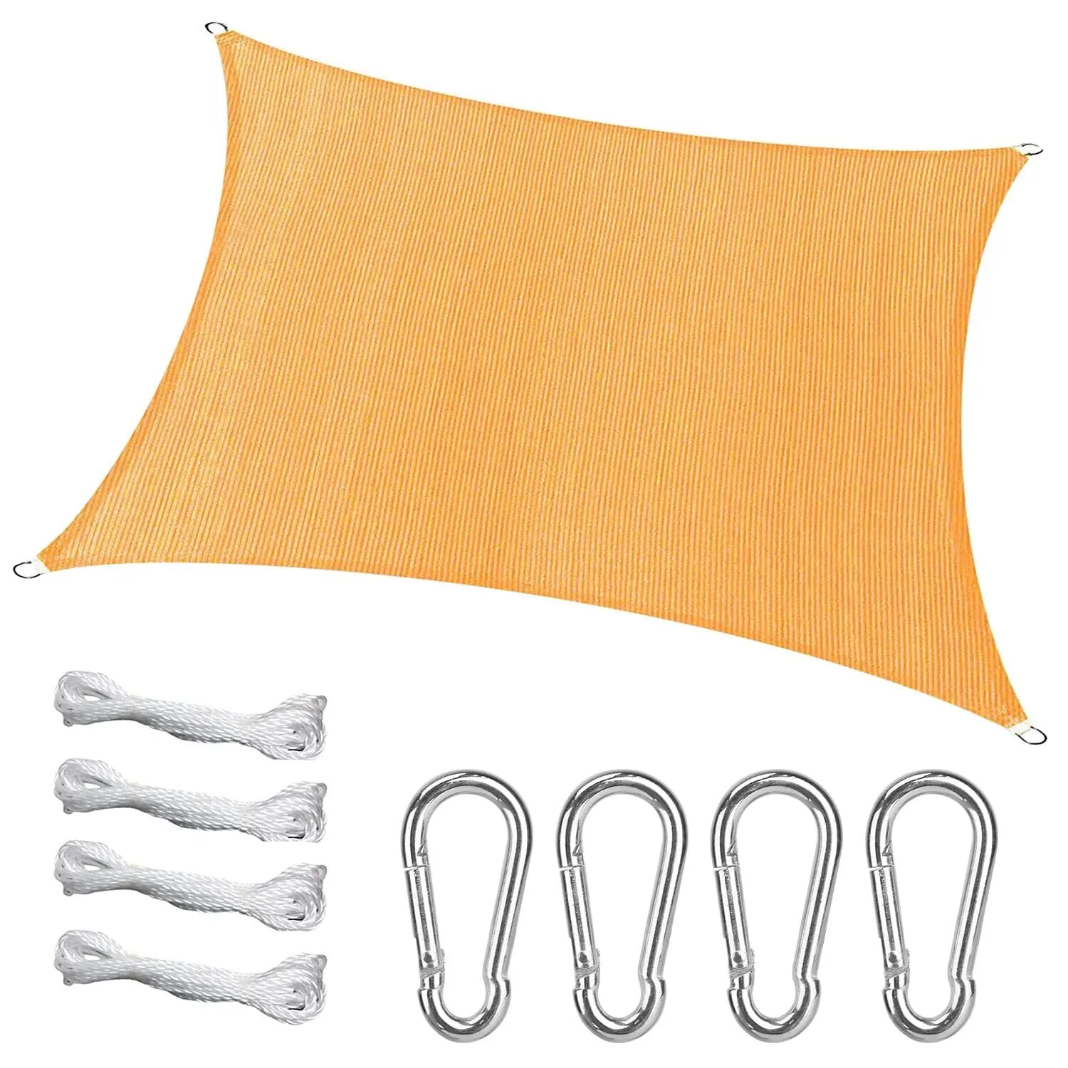 98% UV Block Awning Shelter Rectangle Shade Sails Top Canopy