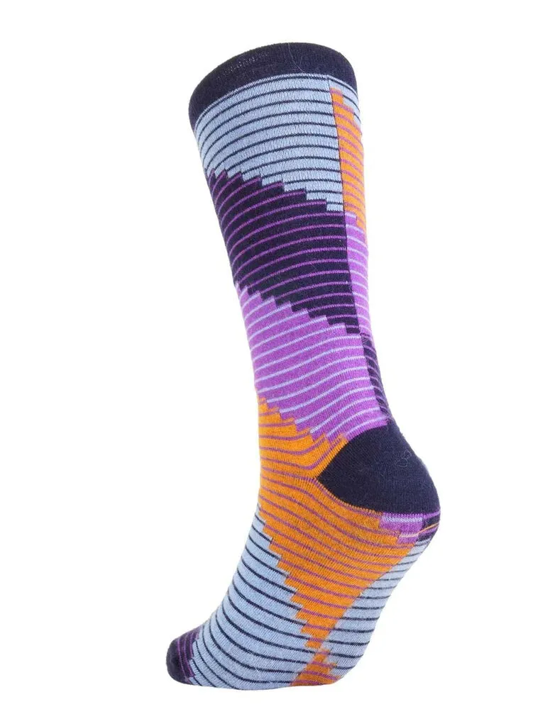 Alpaca Tetris Socks - Retro