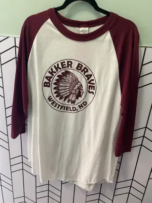 Bakker Braves Vintage Graphic Tee