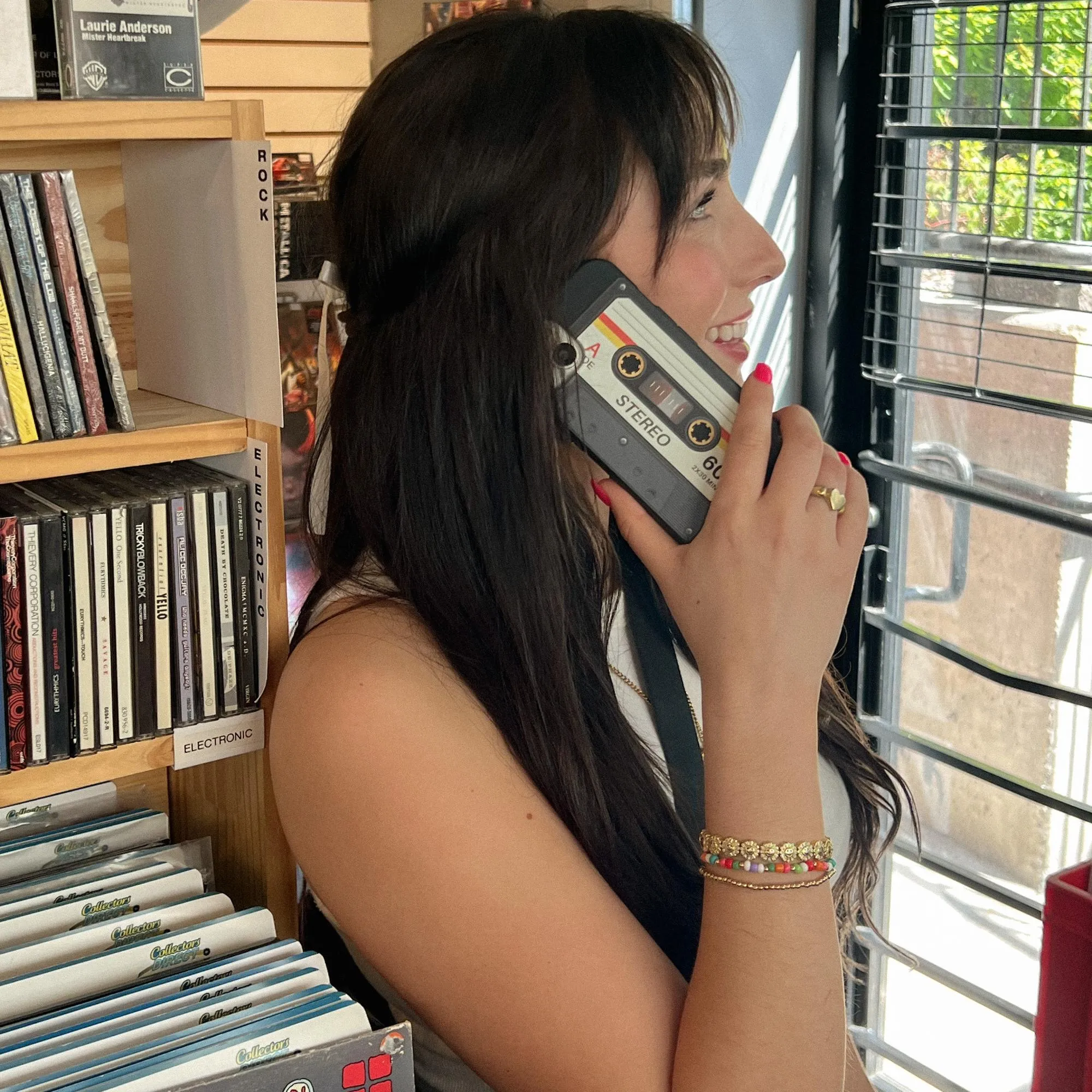 Black Cassette iPhone 11 Case