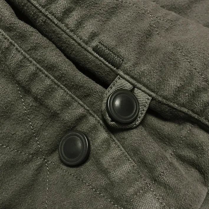 BZEN UNARMY - M.3121 DRAGON REGULAR FIT NAM INSPIRED QUILTED VEST- MILITARY GREEN