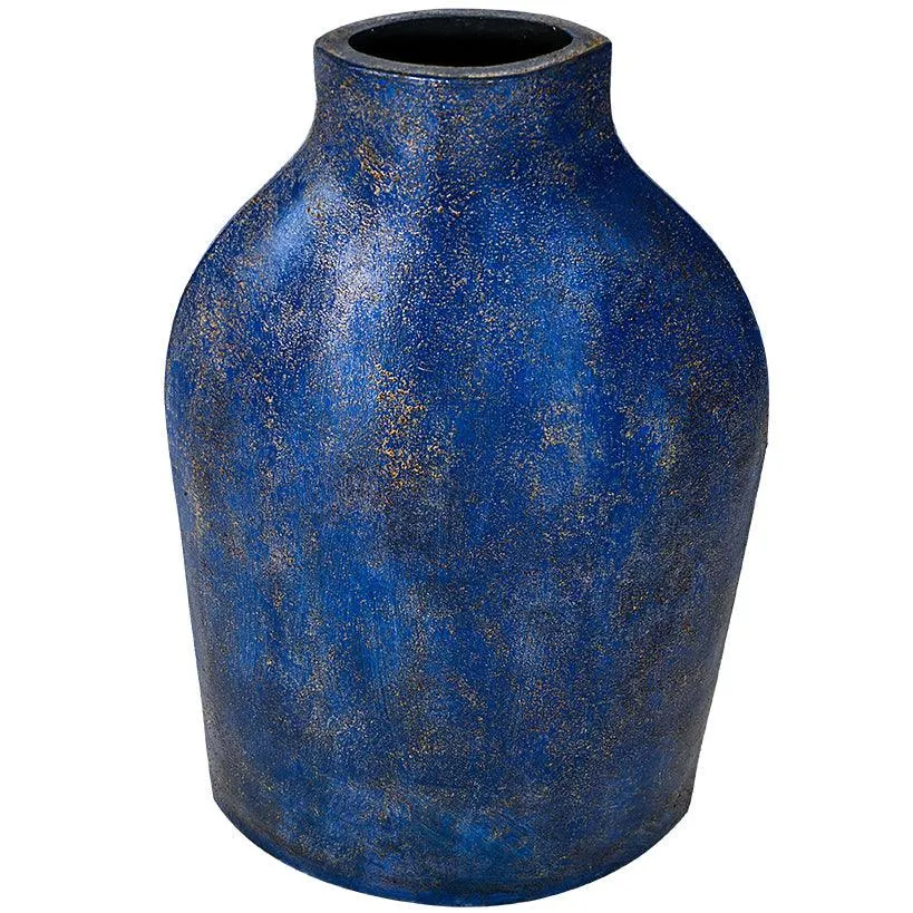 Charming Deep Blue Terracotta Planter – Perfect for Indoor & Outdoor Elegance ✨