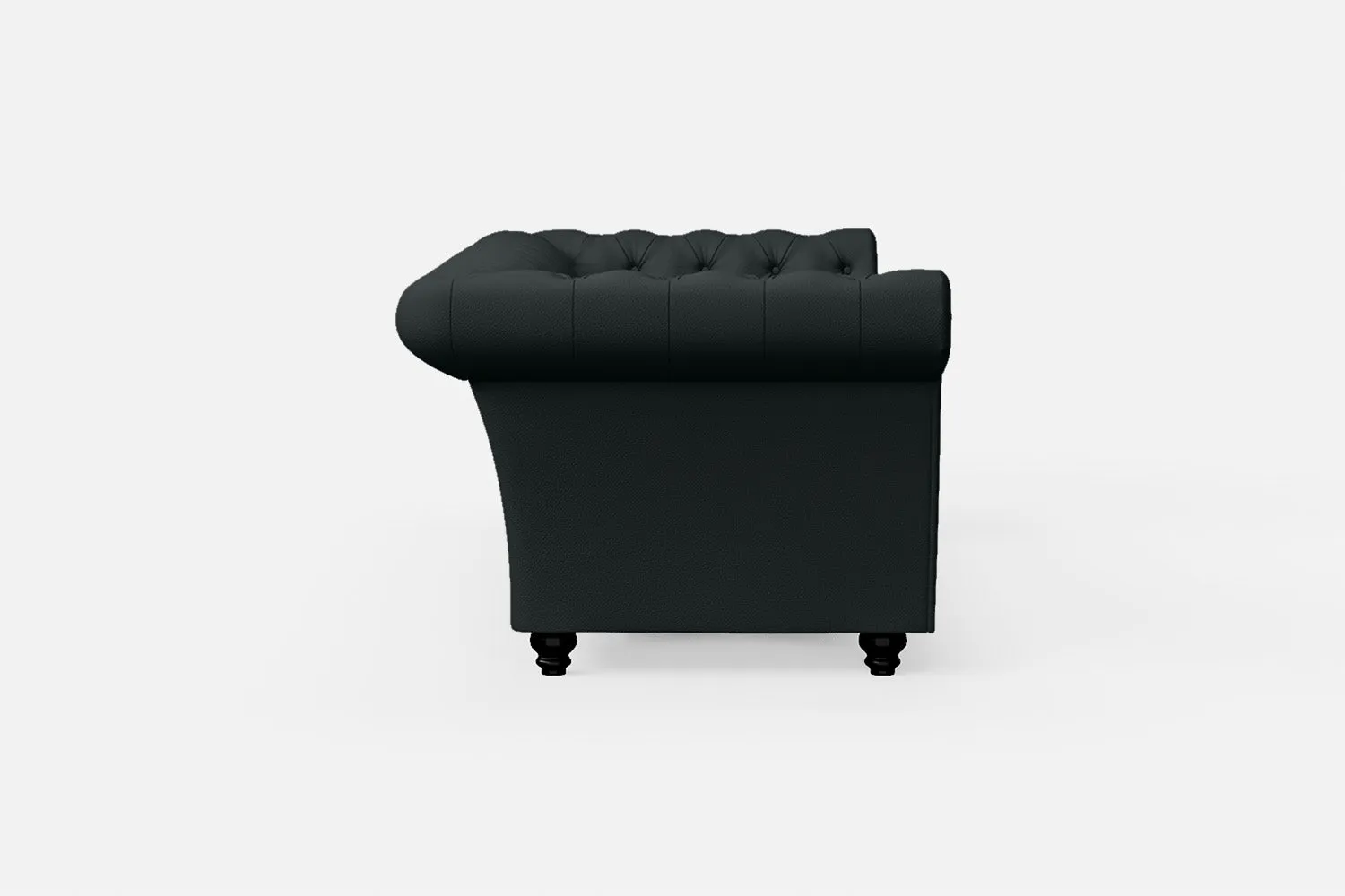 Civita 3 Seater Sofa Slate Leather