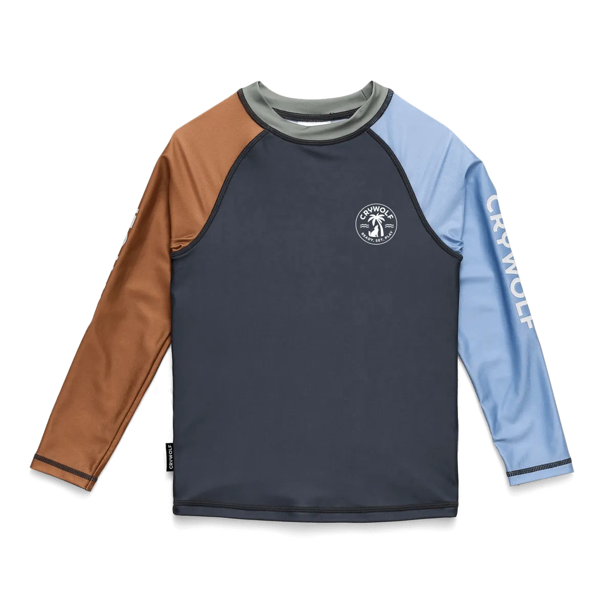 Crywolf Rash Vest - Ocean Grey Combo