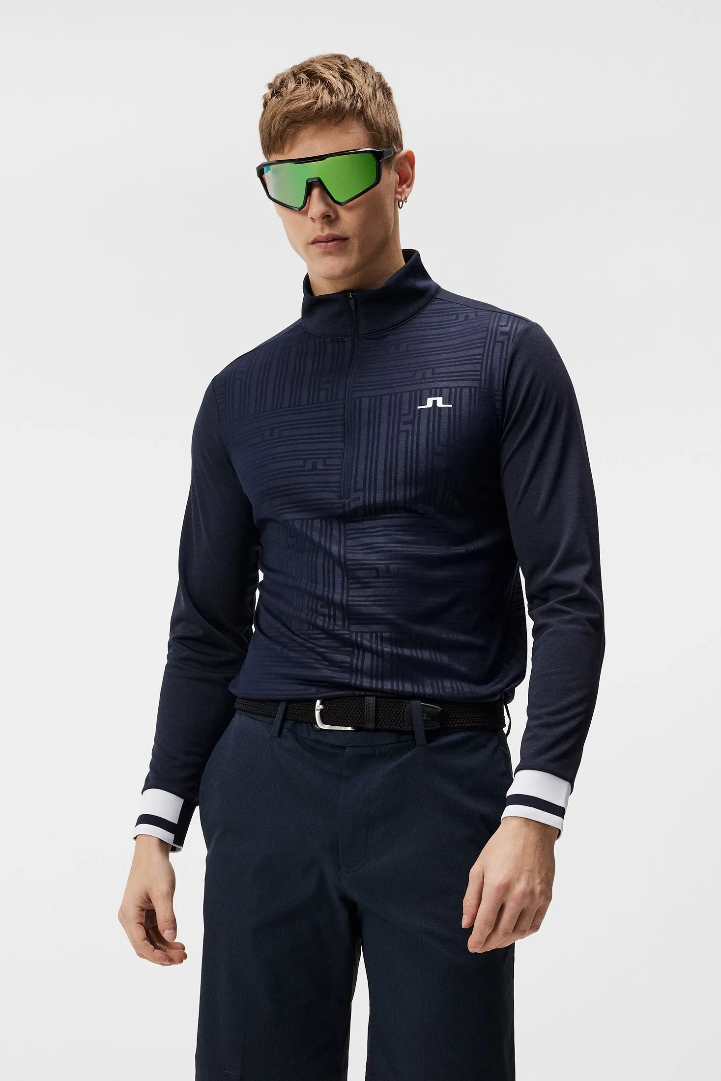Danny Debossed Mid Layer / JL Navy
