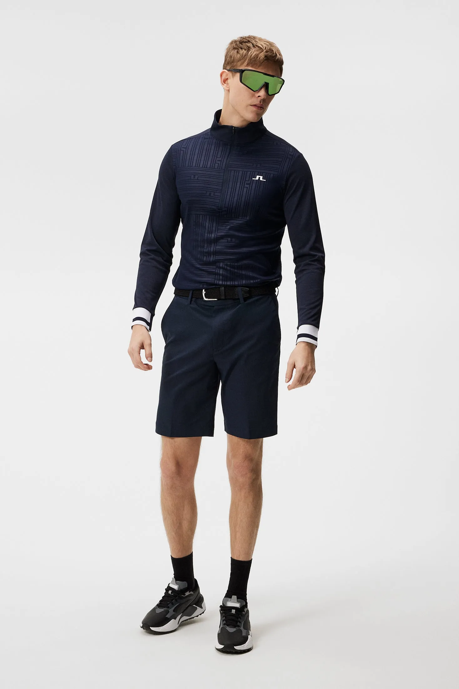 Danny Debossed Mid Layer / JL Navy