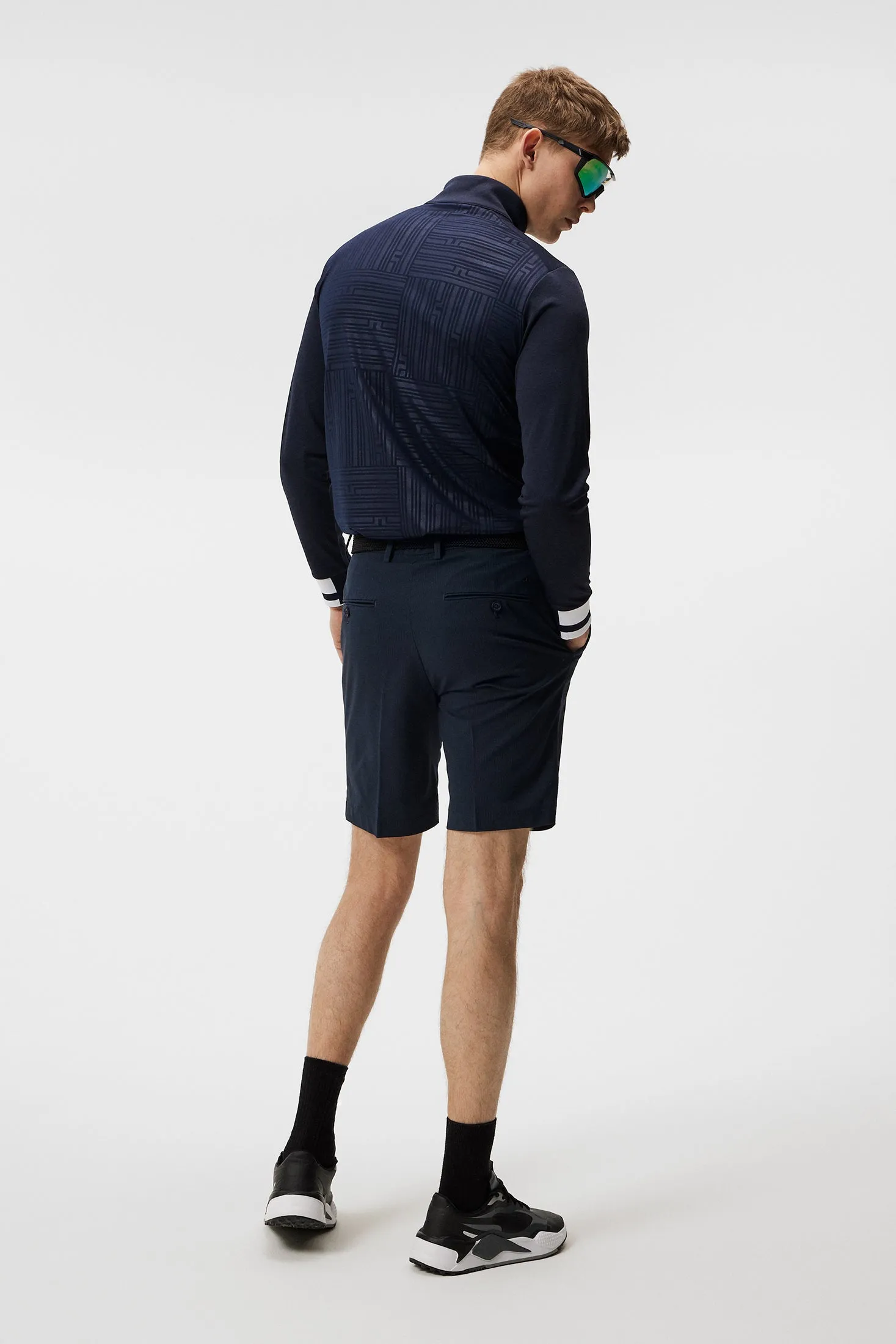 Danny Debossed Mid Layer / JL Navy