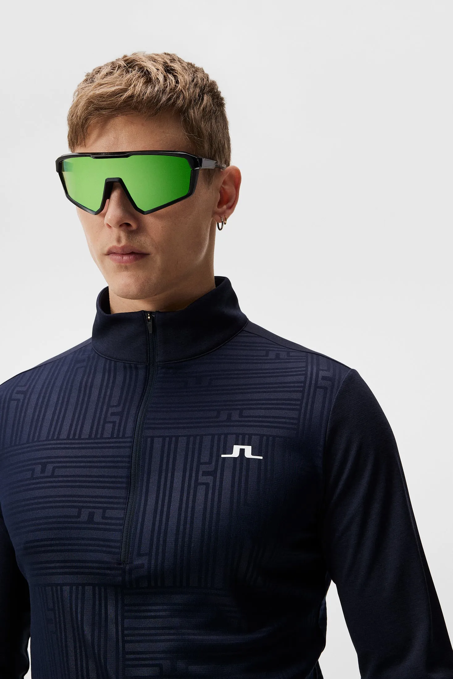 Danny Debossed Mid Layer / JL Navy