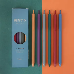 Gel Pen Set - Retro Color