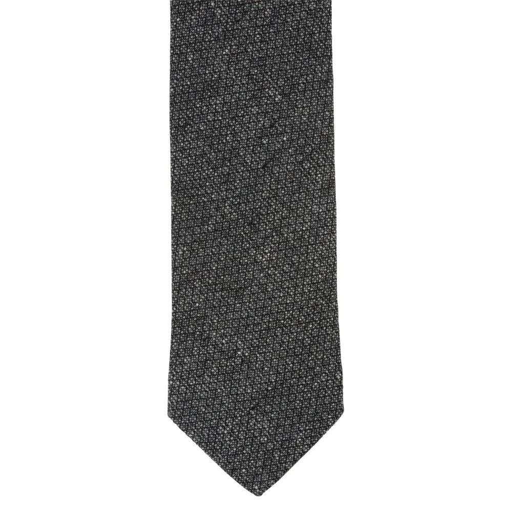 Grey Wool Tie