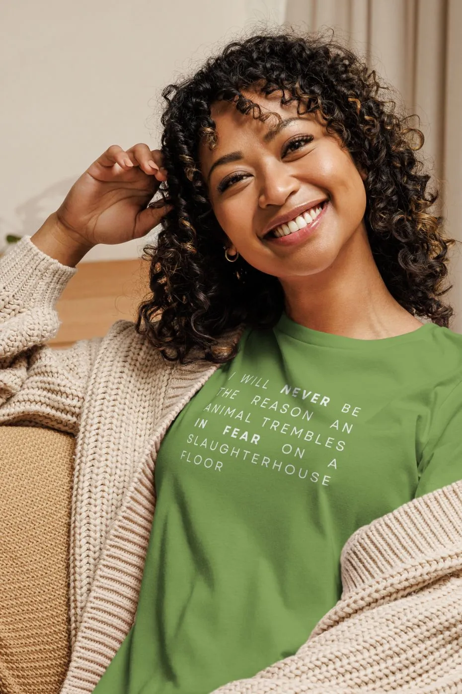 I Will Never Women's Relaxed T-Shirt