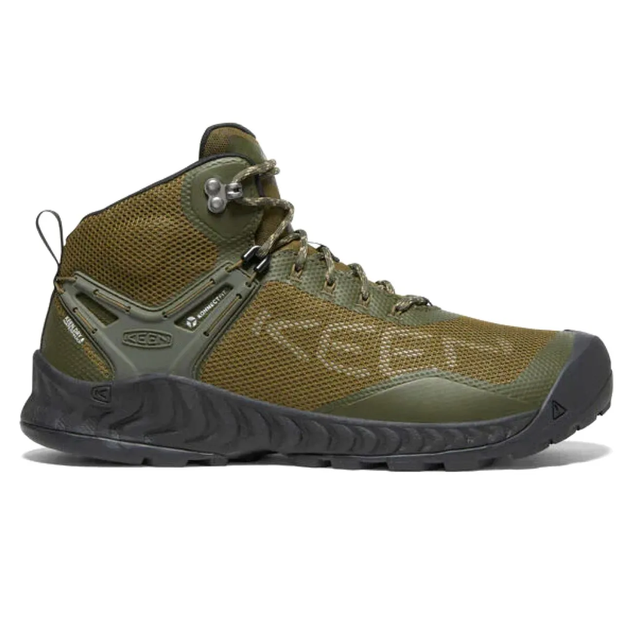 Keen NXIS EVO Mid WP Mens Forest Night Dark Olive