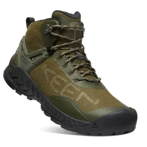 Keen NXIS EVO Mid WP Mens Forest Night Dark Olive