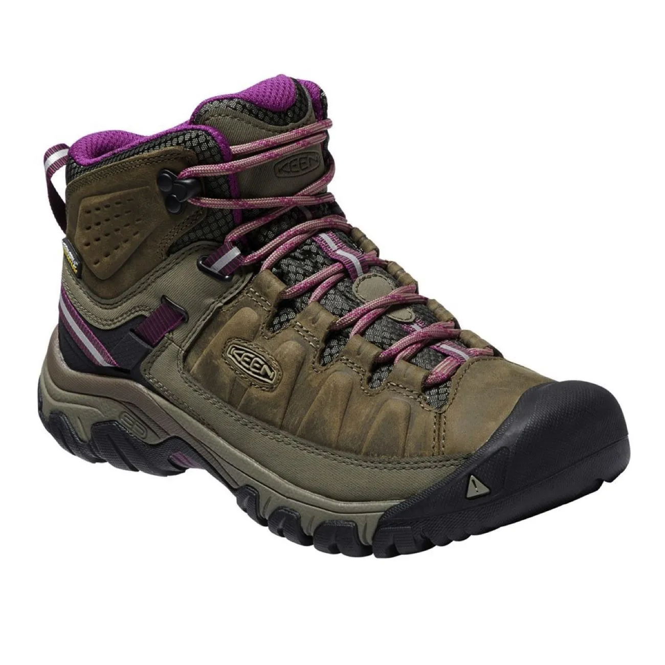 Keen Targhee III Mid Wmns Boot Weiss Boysenberry