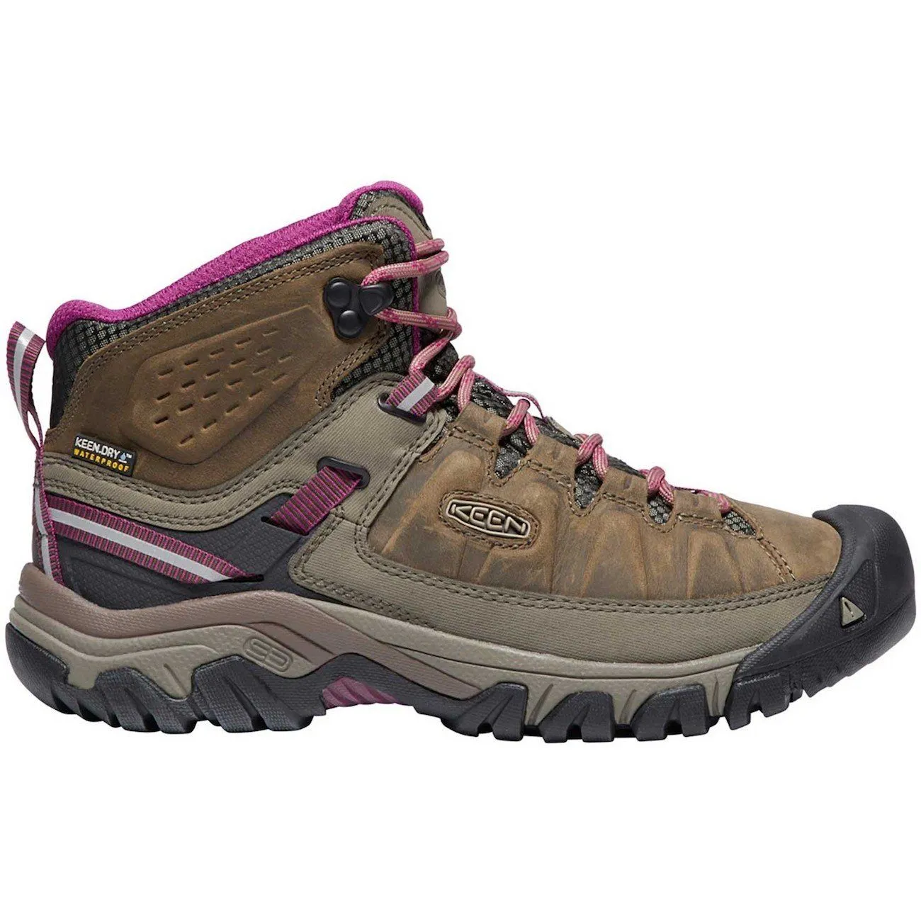 Keen Targhee III Mid Wmns Boot Weiss Boysenberry