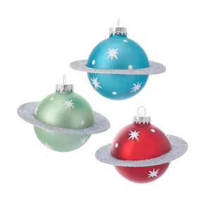 Kurt Adler Saturn Glass Ball Ornament
