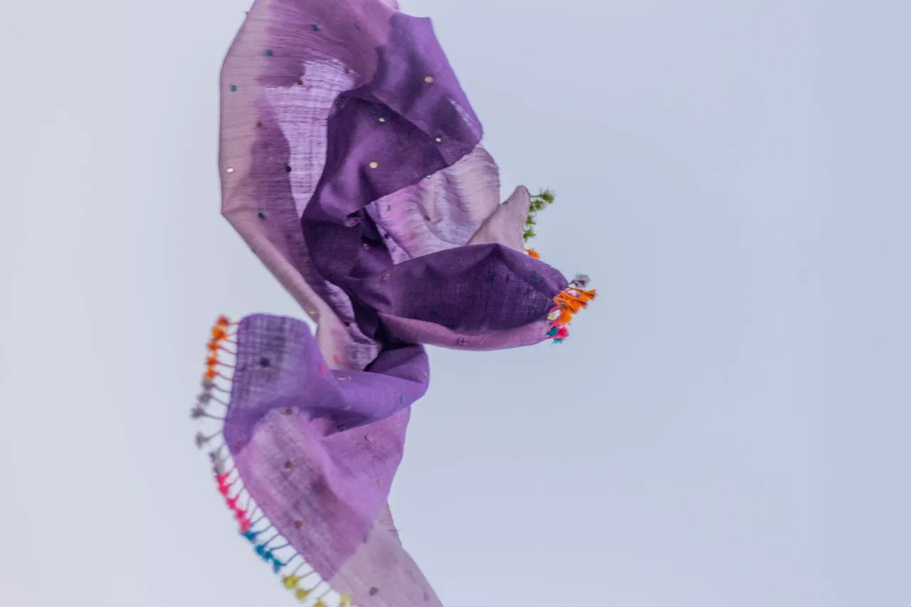 Lavender Shesha Stole