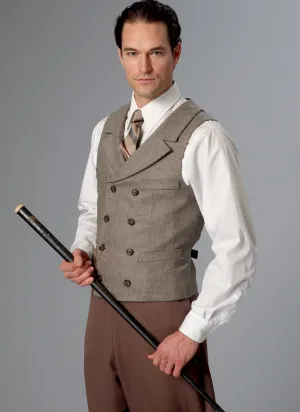 McCall's 8133 COSTUME pattern | Men's Historical Waistcoat