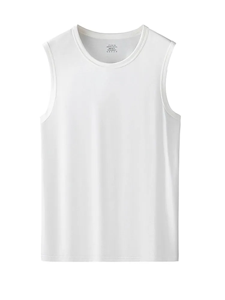 Men's Vests Undershirts with Ultimate Soft Short Sleeve Vests
