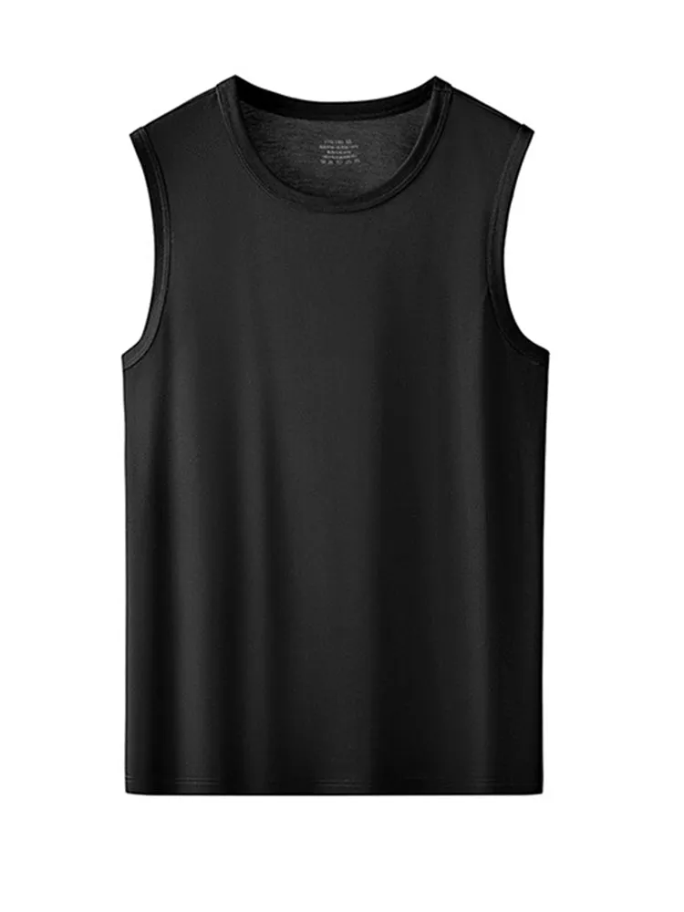 Men's Vests Undershirts with Ultimate Soft Short Sleeve Vests