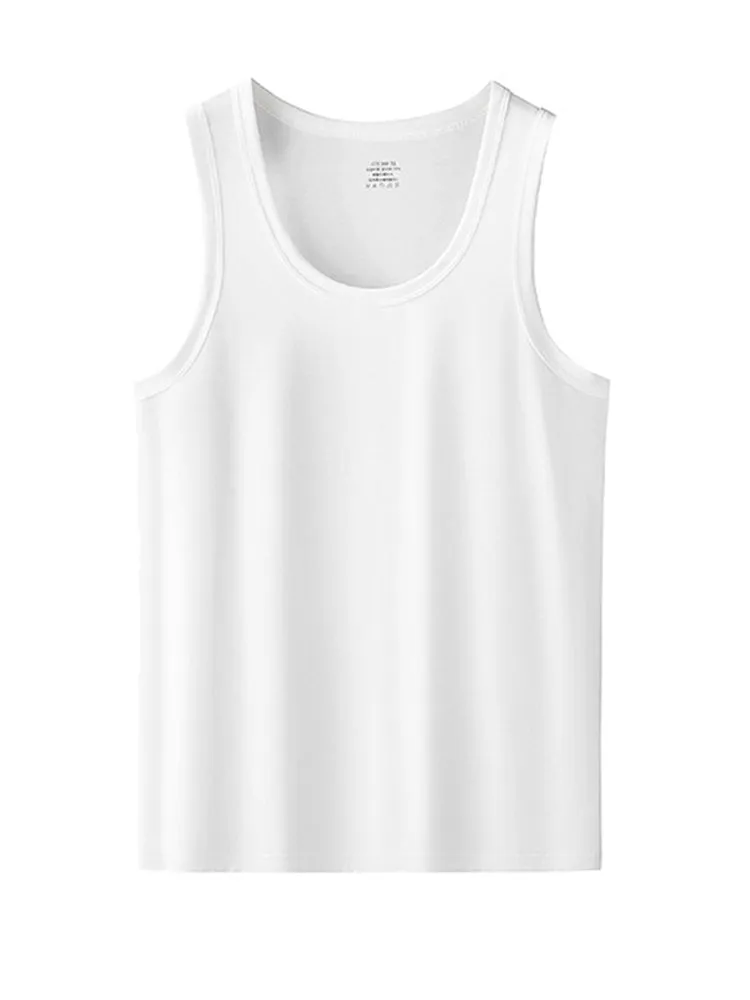Men's Vests Undershirts with Ultimate Soft Short Sleeve Vests