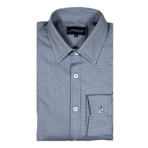 Micro Check 2-Way Stretch Shirt - Comfort Cut