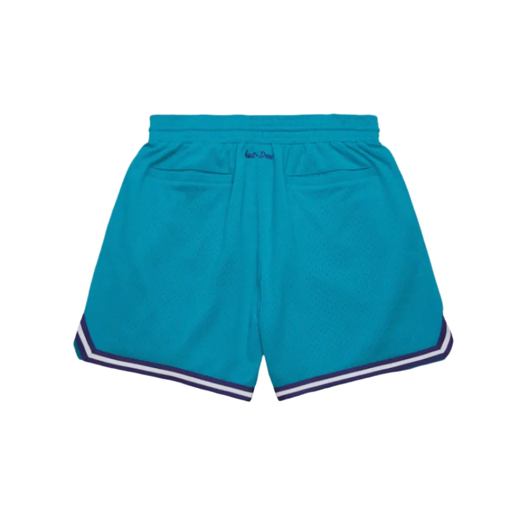 Mitchell & Ness x Just Don Hornets Practice Shorts - Teal