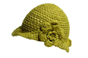 One Side Turned Up Hat