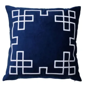 Palm Springs Navy Cover   Feather Insert