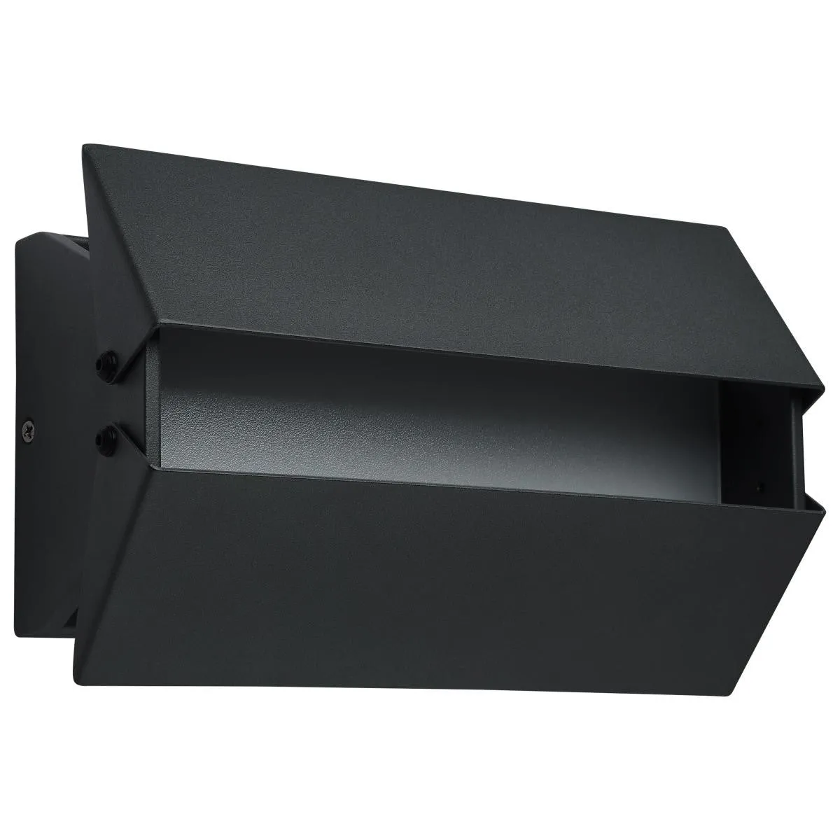 Peak 9" LED Wall Sconce, Selectable CCT, Matte Black Finish