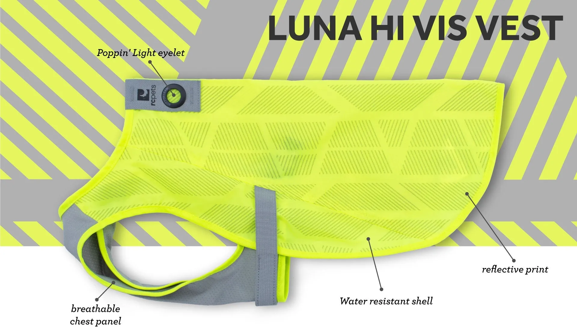 RC Pets Luna Hi Vis Vest