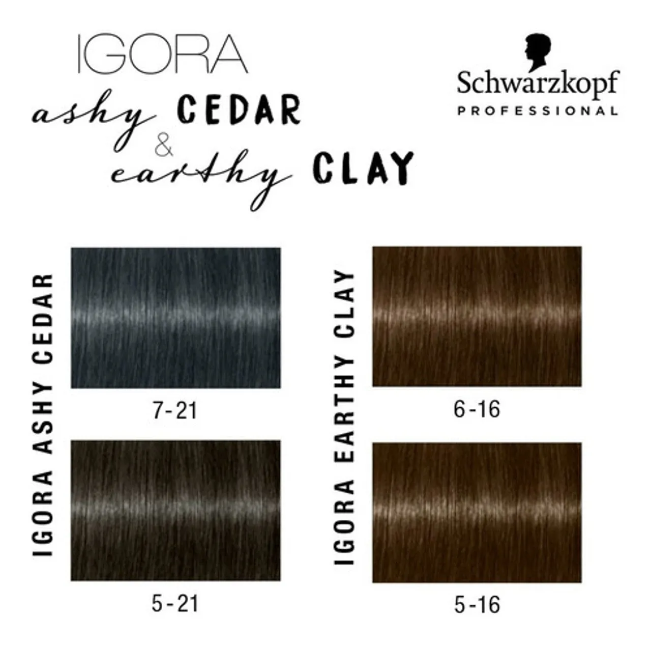 Schwarzkopf Igora Vibrance Earthy Clay Tone On Tone Coloration