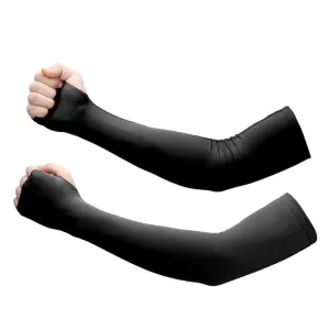 Summer UV Protection Cooling Sleeves Sun-Protective Arm Sleeves Outdoor Cycling Ultraviolet-proof Elbow Brace for Men and Women for Basketball Football Cycling Sports
