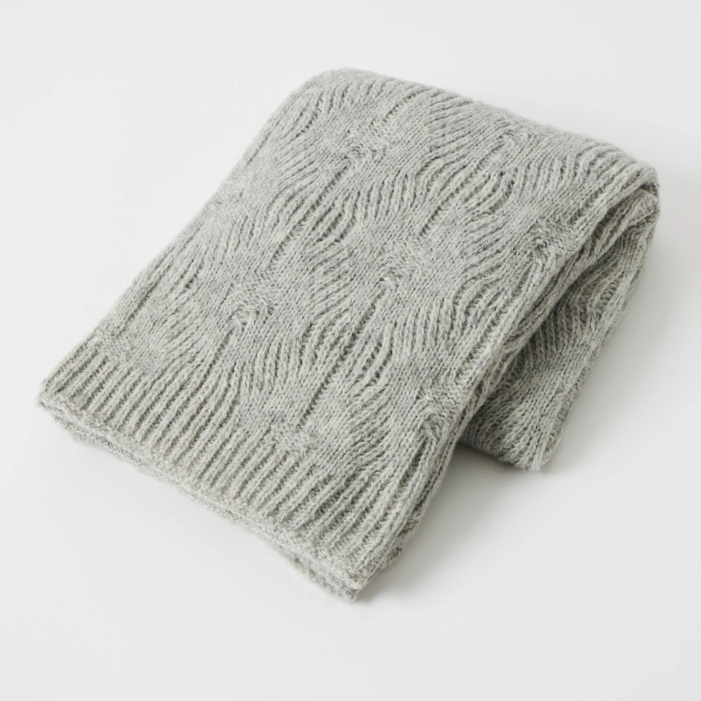 Throw Wool Blend - Florence Grey