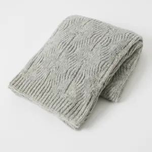 Throw Wool Blend - Florence Grey