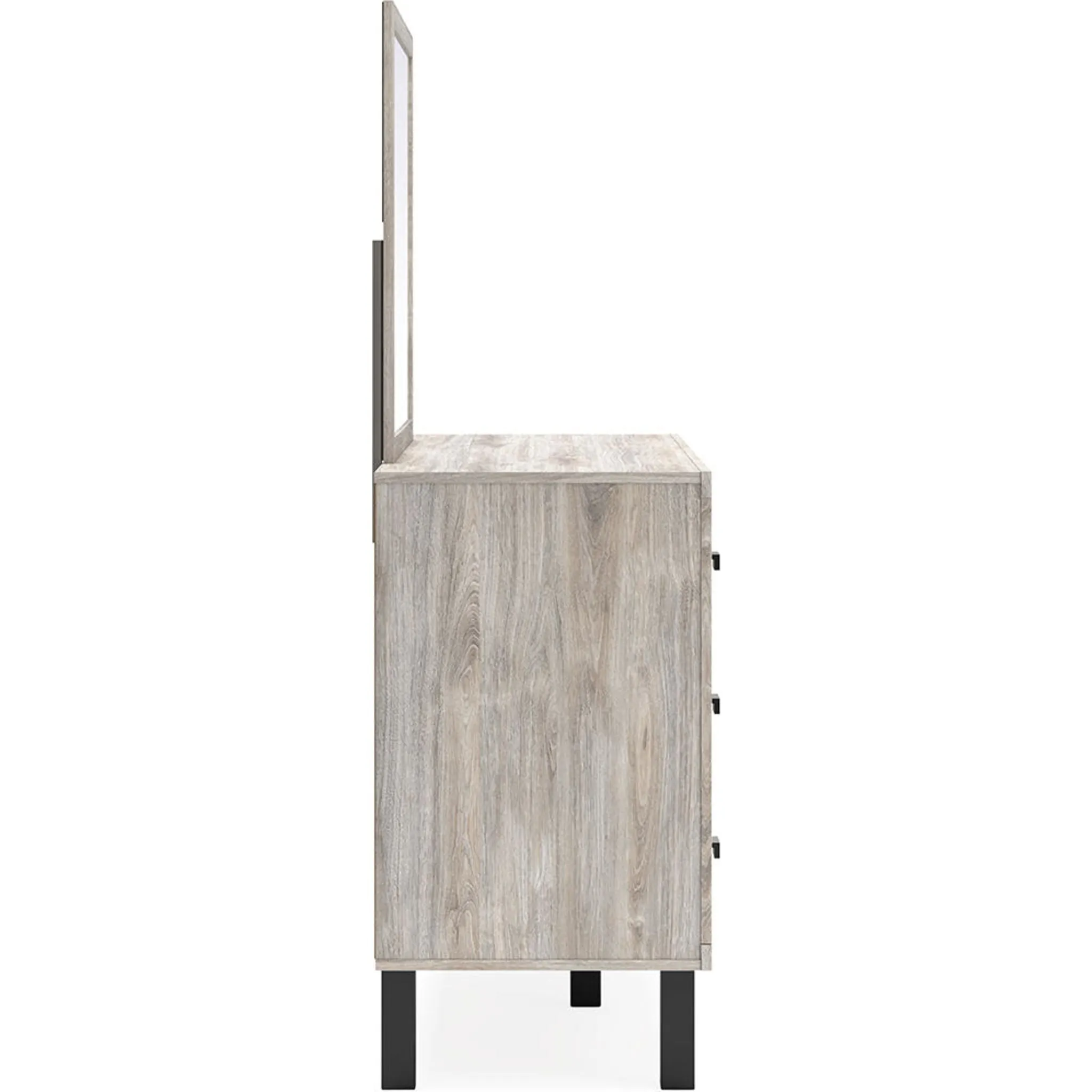 Vessalli Dresser and Mirror - Gray