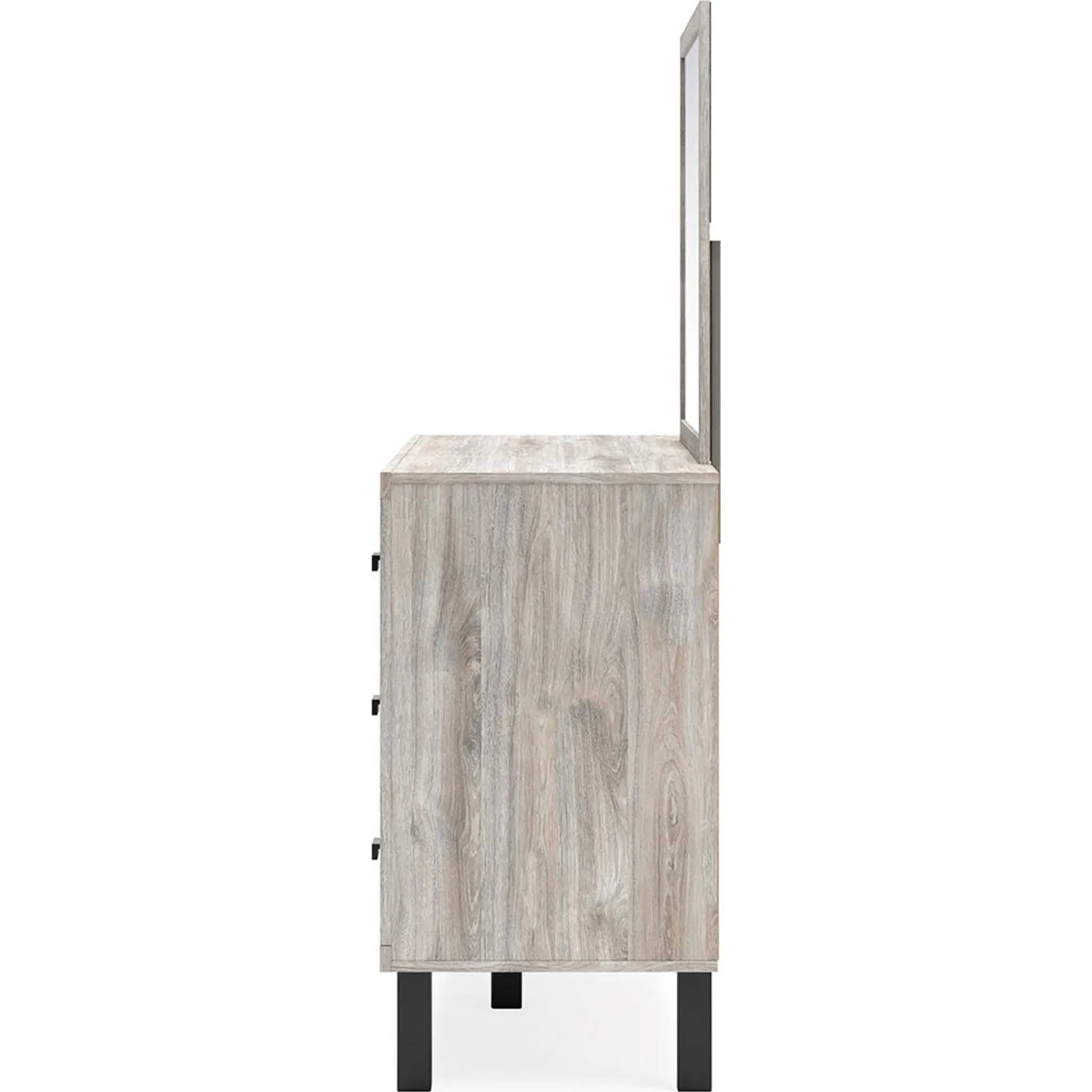 Vessalli Dresser and Mirror - Gray
