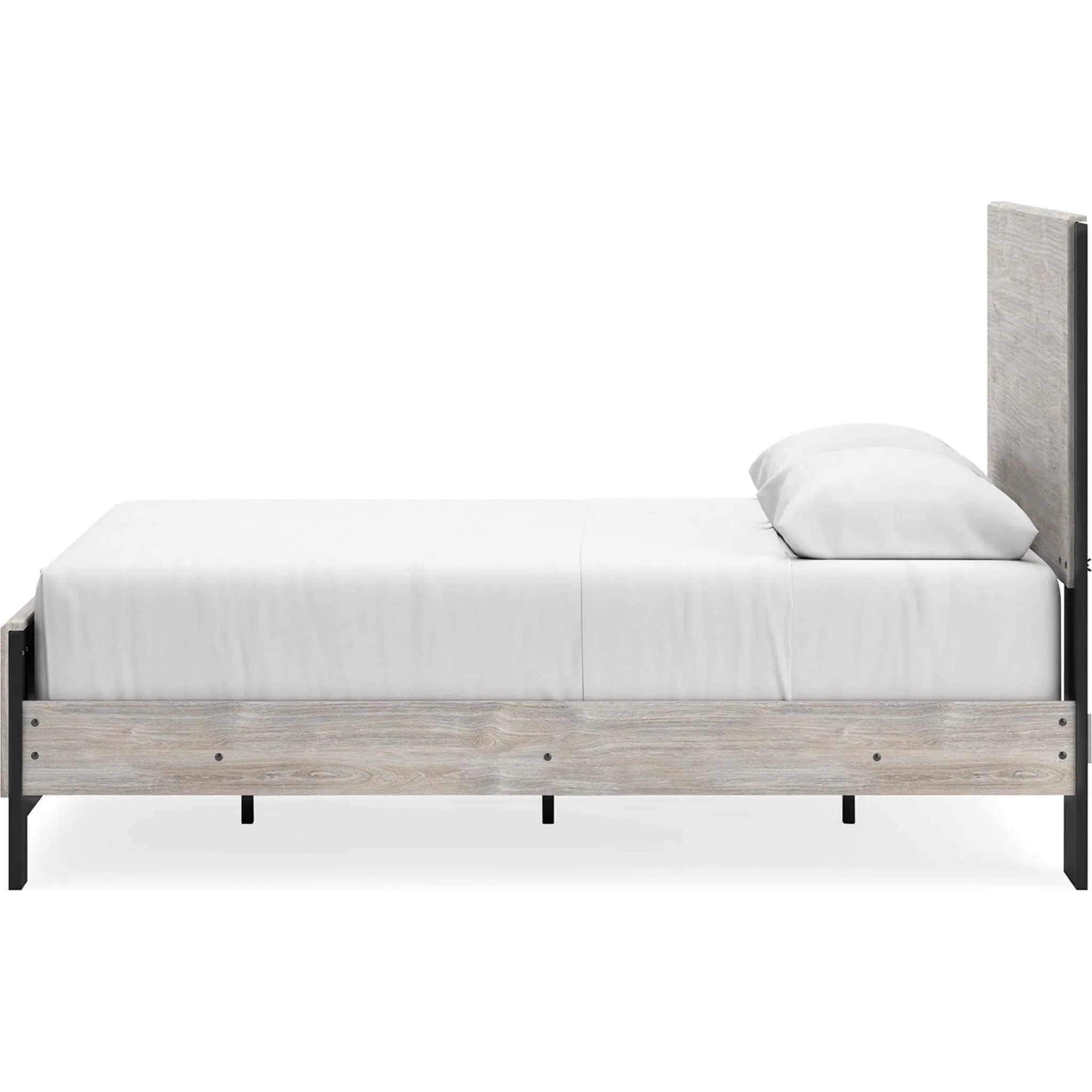 Vessalli Panel Bed - Gray