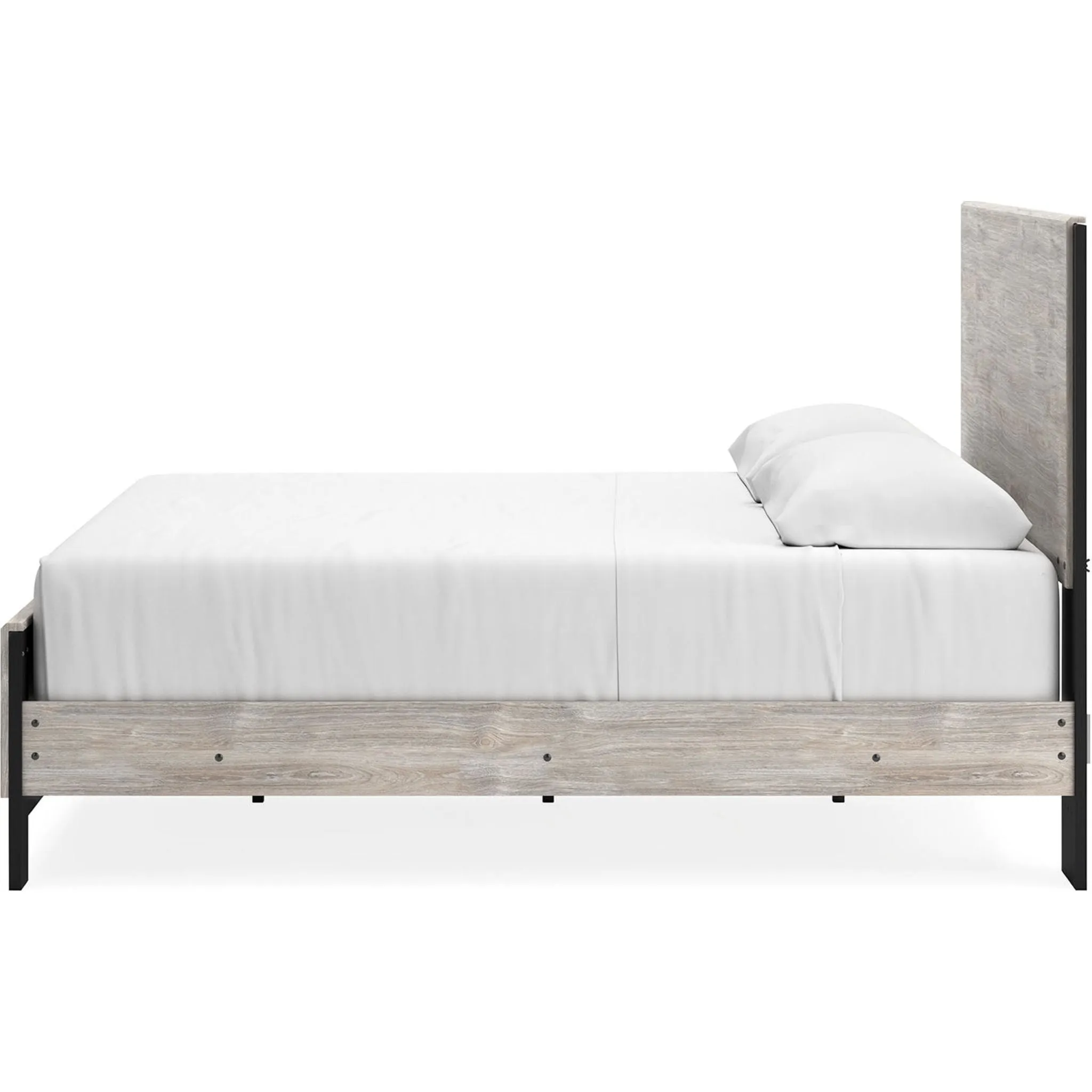 Vessalli Panel Bed - Gray