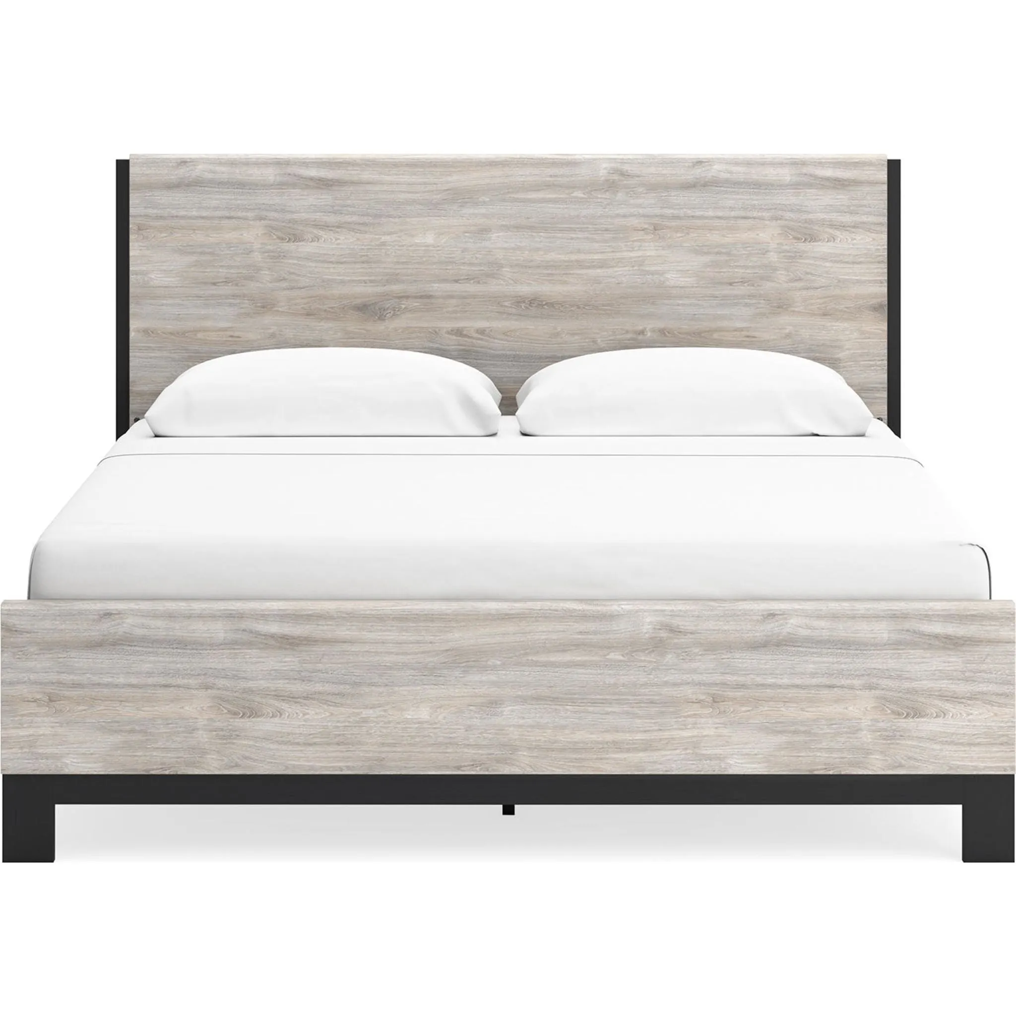 Vessalli Panel Bed - Gray