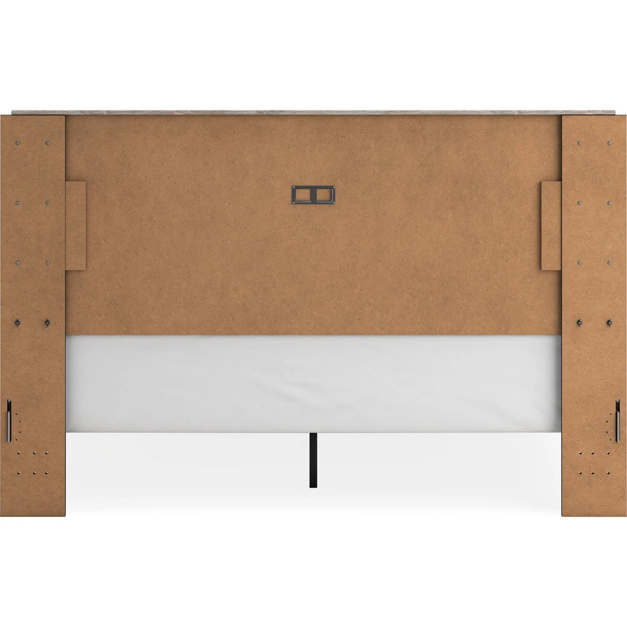 Vessalli Panel Bed - Gray
