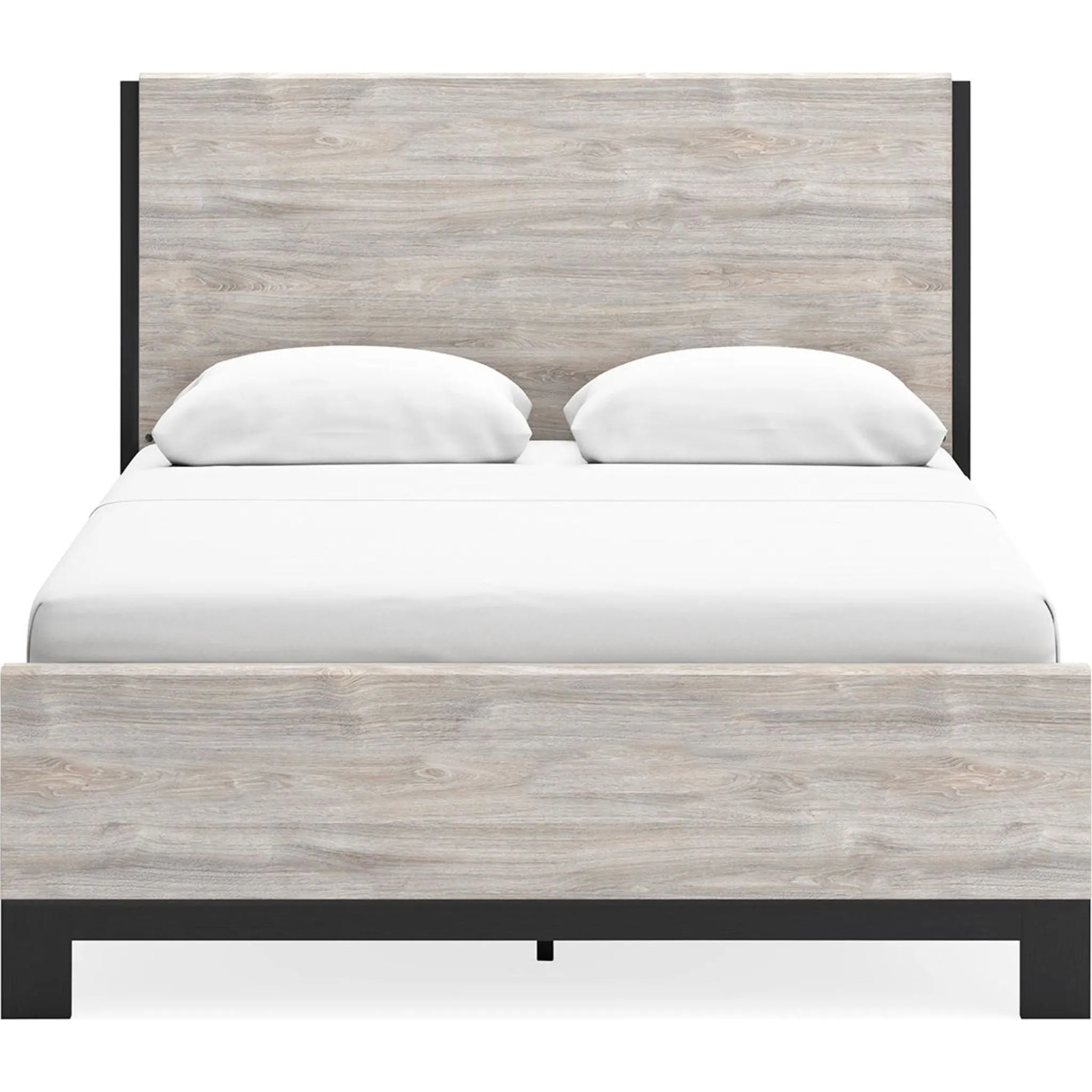 Vessalli Panel Bed - Gray