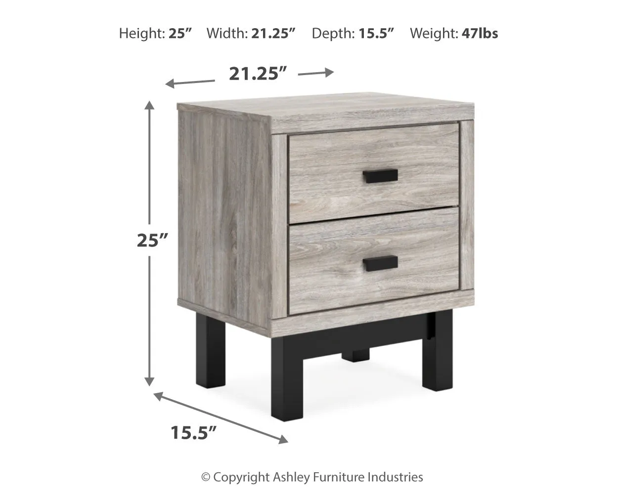 Vessalli Queen Panel Bed with Mirrored Dresser, Chest and Nightstand in Gray