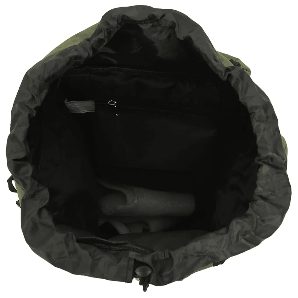 vidaXL Hiking Backpack Army Green 100 L Oxford Fabric