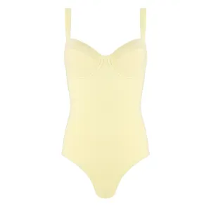 women’s banana terry one piece